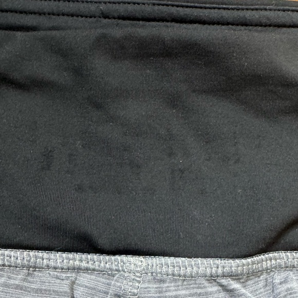 Lululemon Run Speed Squad Shorts Slate Gray/ Black with Flirty Pocket Sz. 6 - Picture 8 of 8